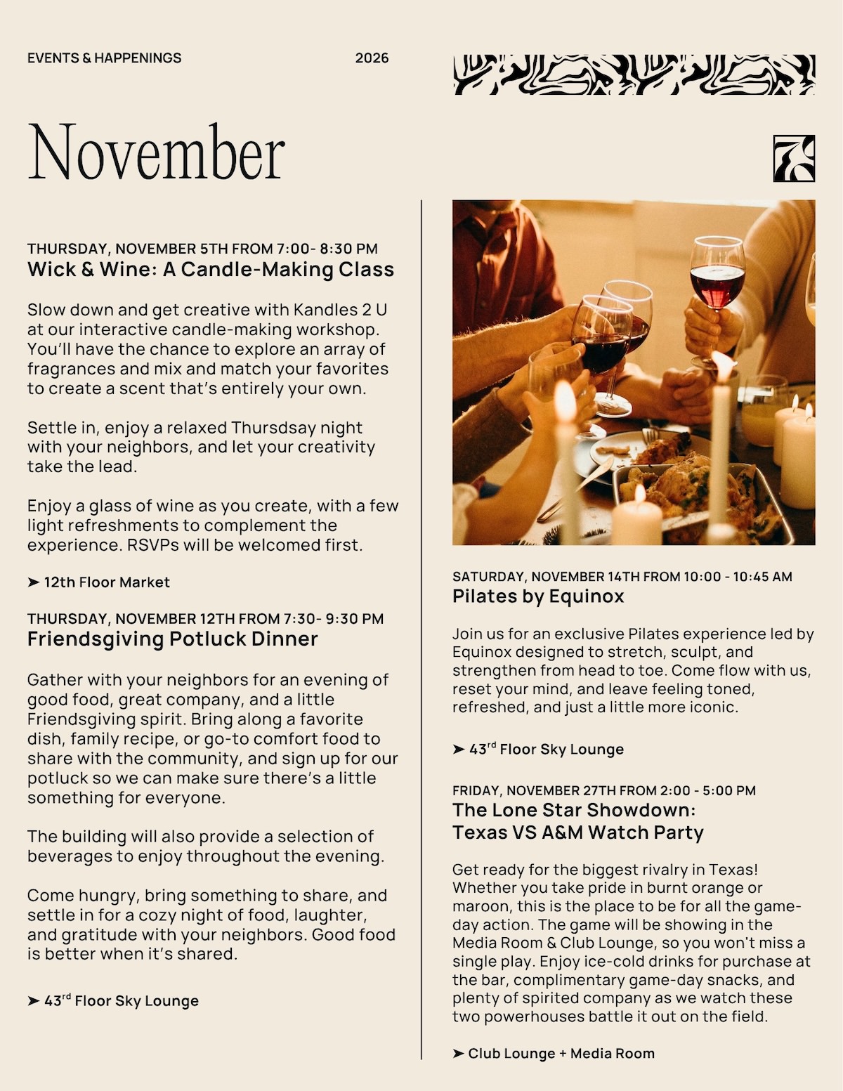 November Lifestyle Guide