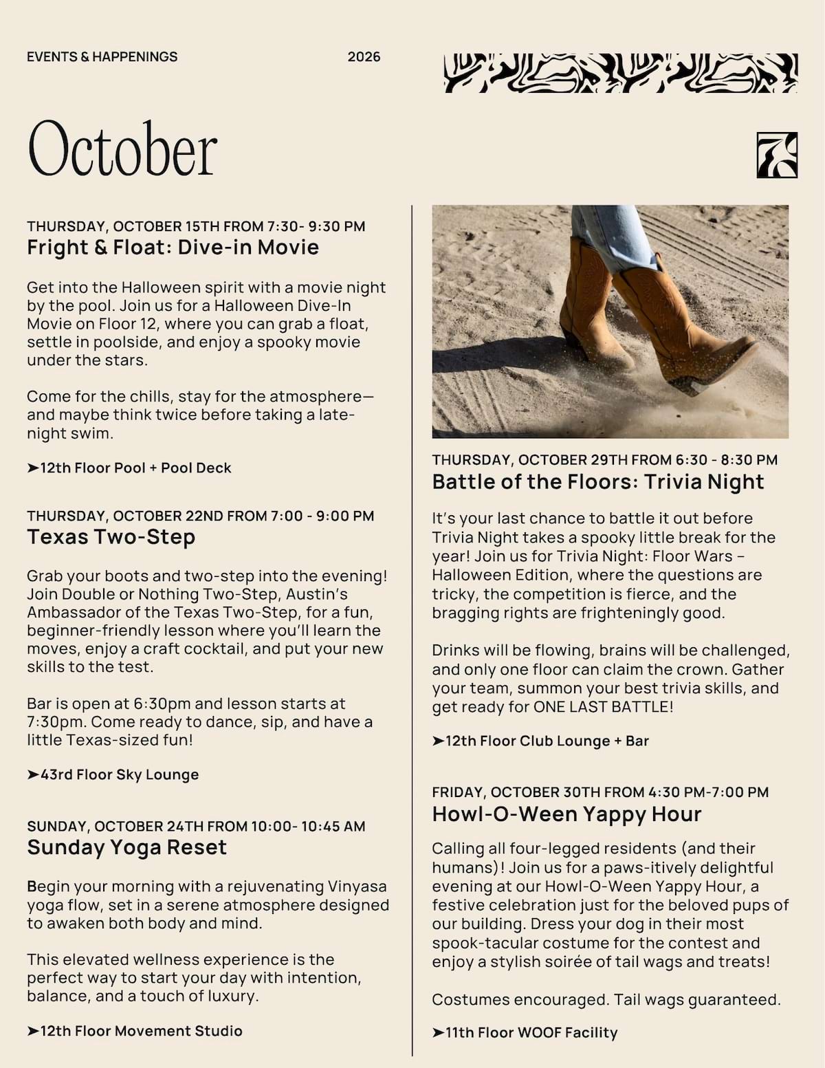 October Lifestyle Guide