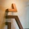 a sculpture attached to a wall